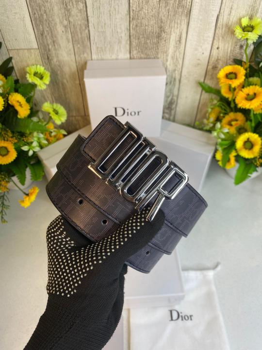CD DIO_R MENS BELT WID OG BOX CARD & DUST BAG 535