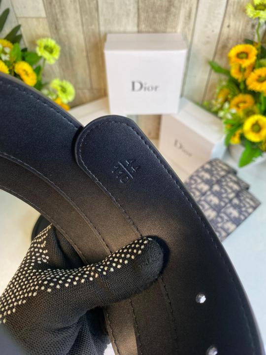 CD DIO_R MENS BELT WID OG BOX CARD & DUST BAG 535