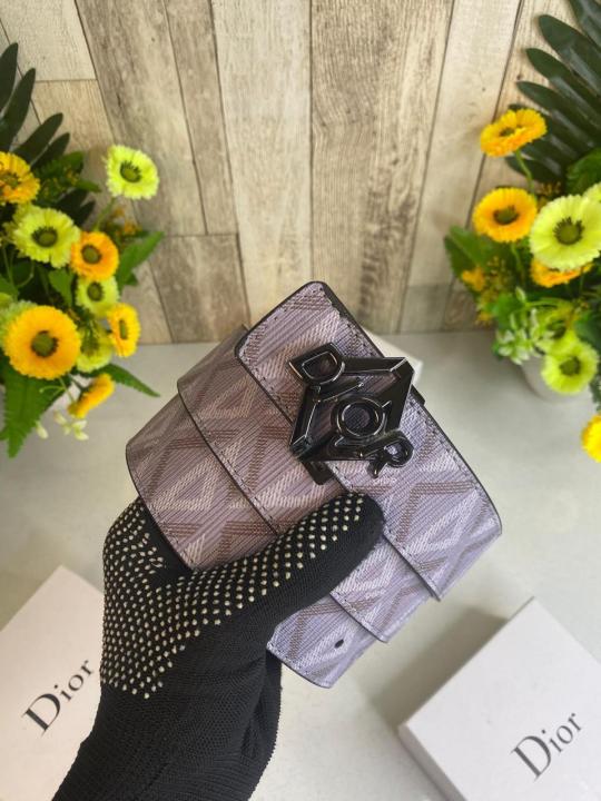 DIOOR_MENS BELT WID OG BOX CARD & DUST BAG 533