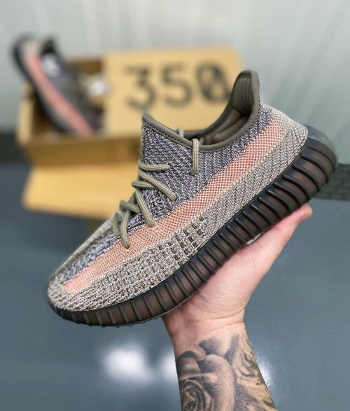 Yeez yy 350 V2 Ash Stone Semi ua with accessories 453
