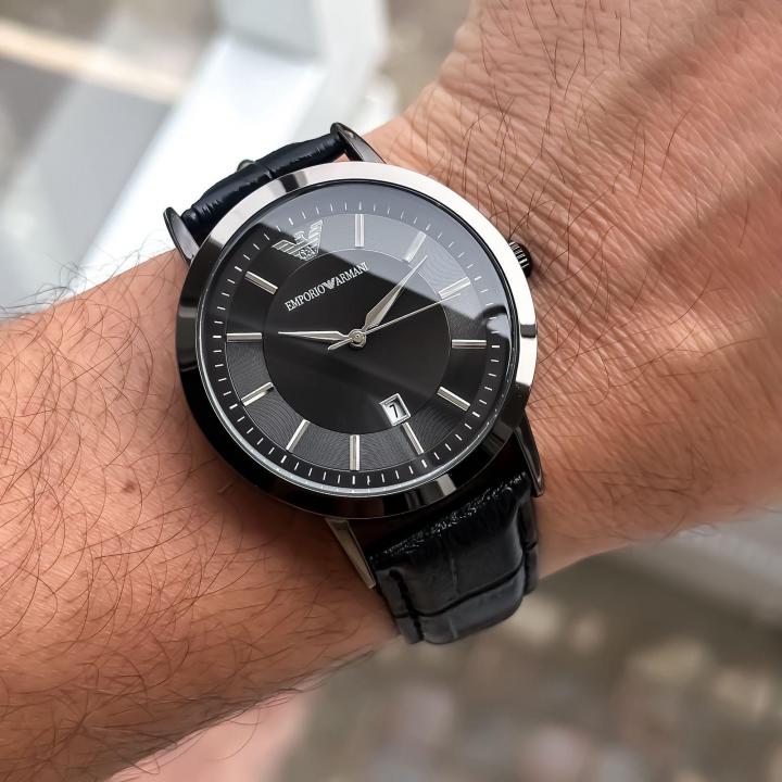 EMPORIO arma_I BLACK MENS WATCH