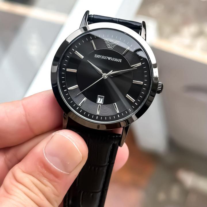 EMPORIO arma_I BLACK MENS WATCH