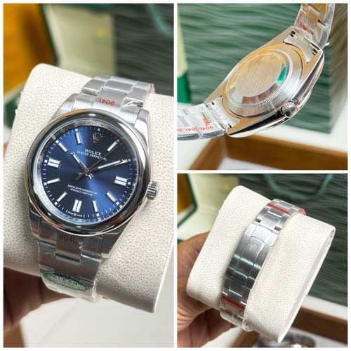 Rolex Oyster Perpetual 41MM Emerald Blue Dial