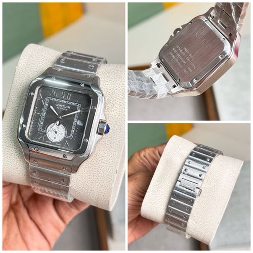 Santos De Cartier Dual Time Zone