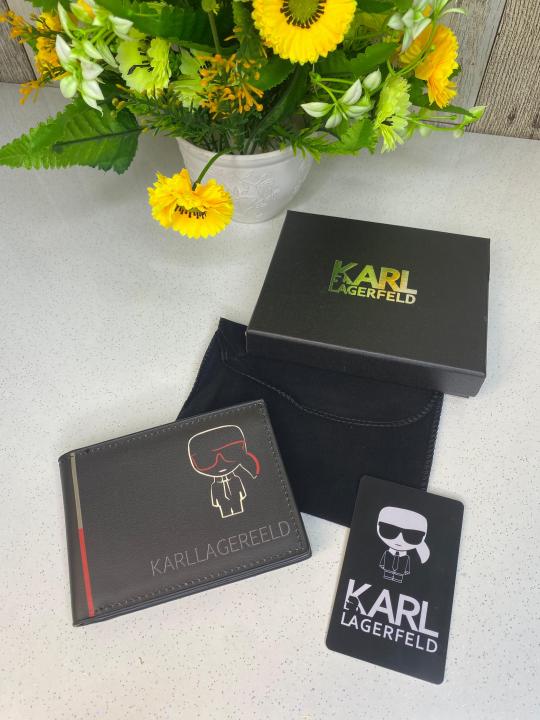 KARL_LAGERFELD WALLET WID OG BOX DUST BAG CARD 113