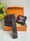 LOUIS_VUITTON BELT WALLET COMBO WID OG BOX CARD DUST BAG