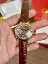Cartier Ballon Skeleton Brown Rose Gold