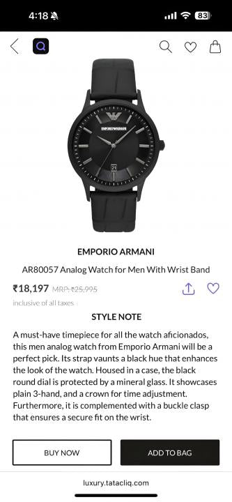 Emporio Arma_i Renato AR80057