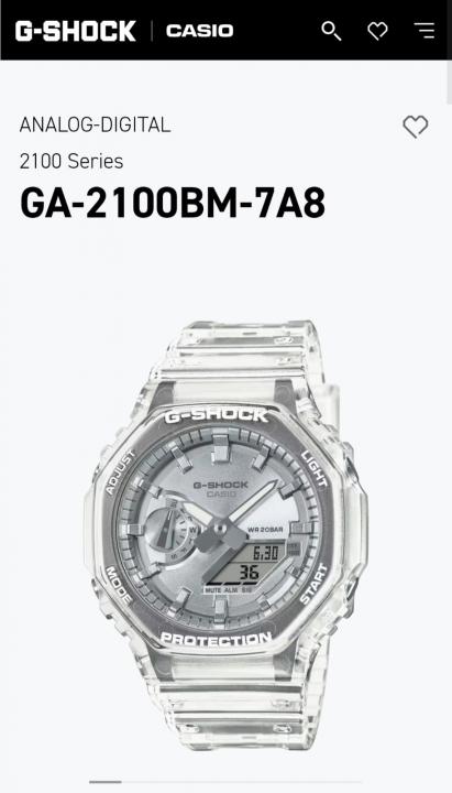 CASIO G SHOCK GM2100