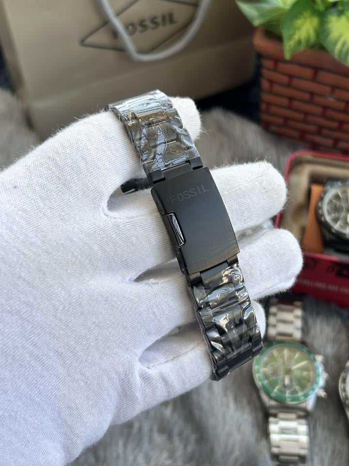 Fossi_l sports All Chronograph Working Full Black W102