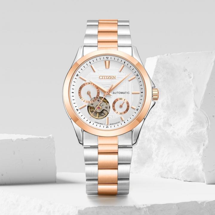Citizen Rose Gold White Automatic Premium Quality W106