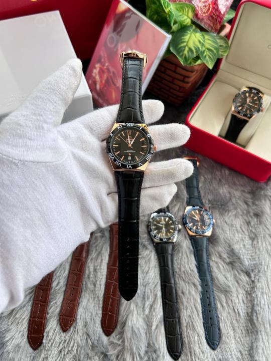 Omeg_a Constellation Premium Black Gold W109