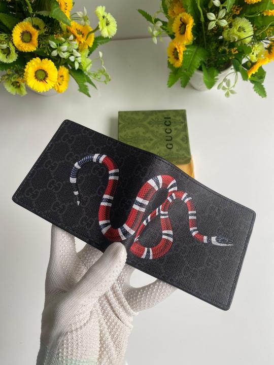 GUCC_I SNAKE WALLET WID OG BOX CARD DUST BAG 84