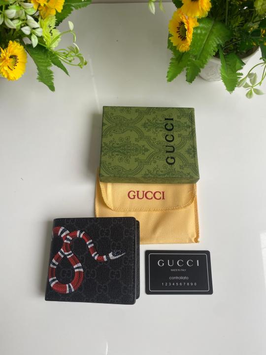 GUCC_I SNAKE WALLET WID OG BOX CARD DUST BAG 84