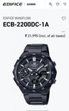 Casio edifice 2200dc