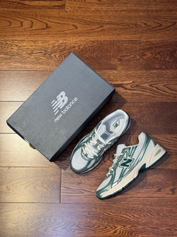 New balanc_ee 740 Trainers White Marsh Green for women fresh sale 490