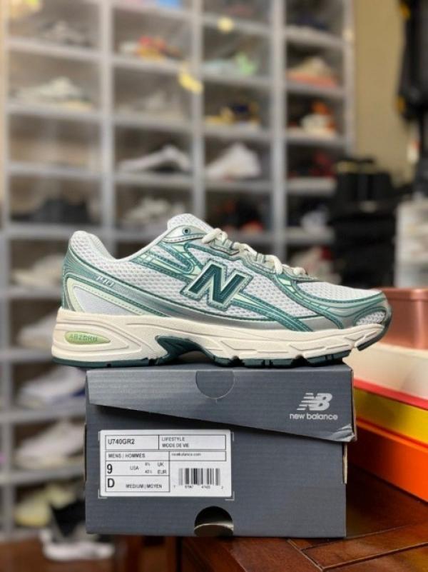 New balanc_ee 740 Trainers White Marsh Green for women fresh sale 490