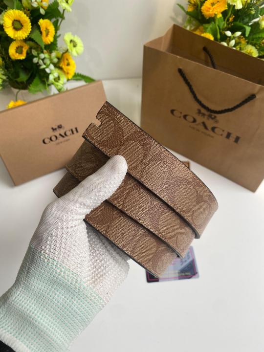 Coac_h Premium Wallet combo wid og box & accessories