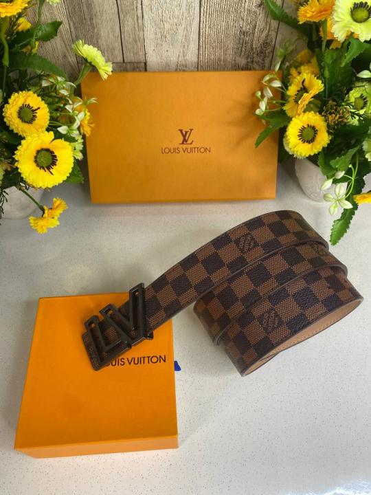 LOUIS_VUITTON BELT WID OG BOX 163