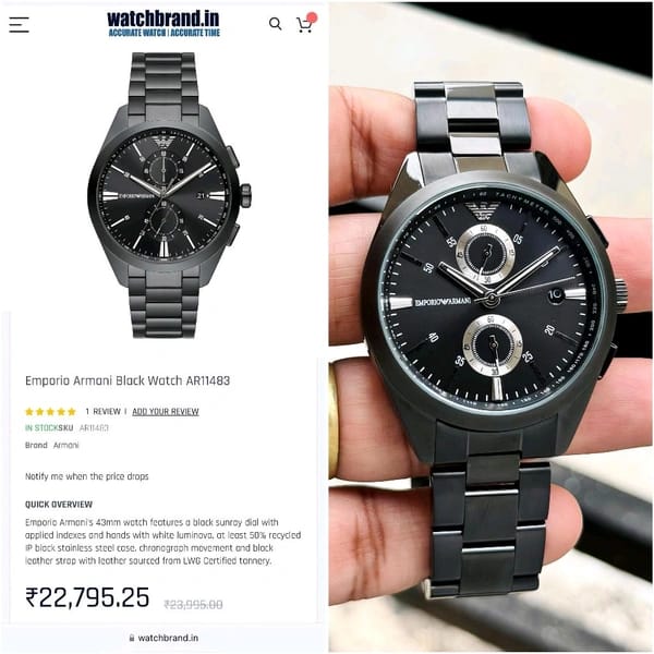 Emporio Arma_i chronograph