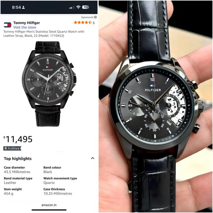Tommy_Hilfiger stainless steel watch
