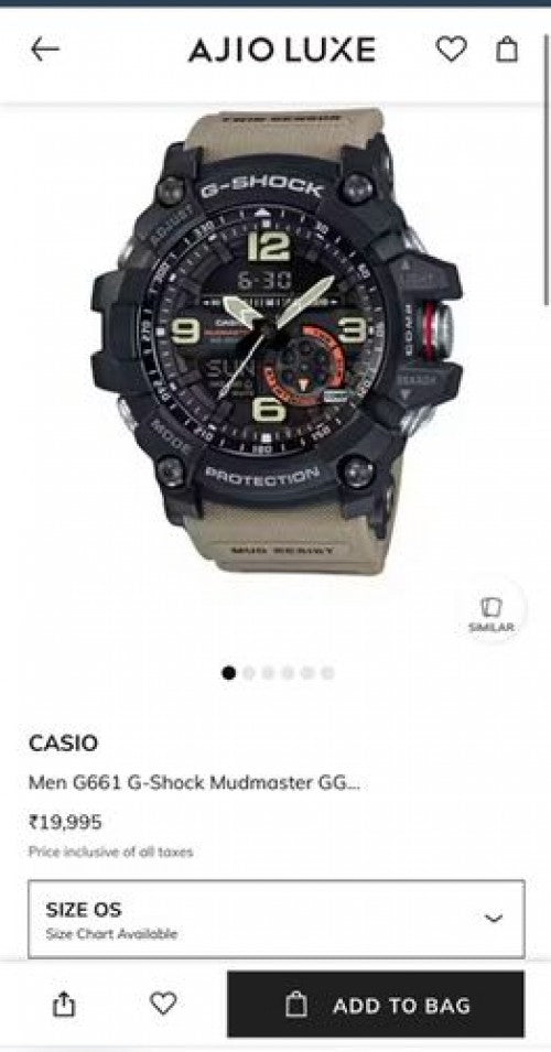 Casio G shock Mudmaster