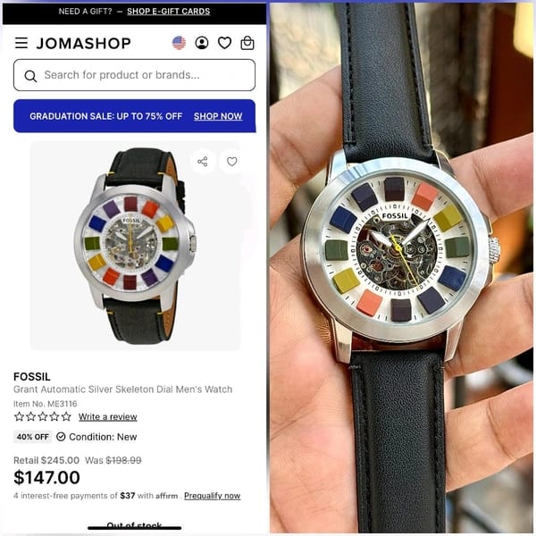 Fossi_l grant automatic