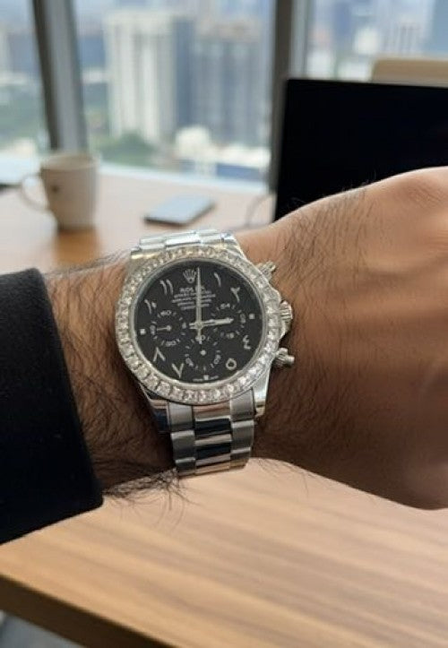 Rolex Oyster Perpetual Daytona Arabic black dial