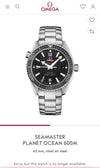 seamaster planet ocean 600m