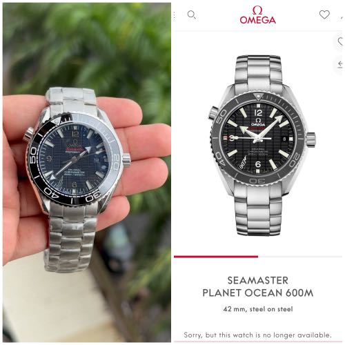 seamaster planet ocean 600m