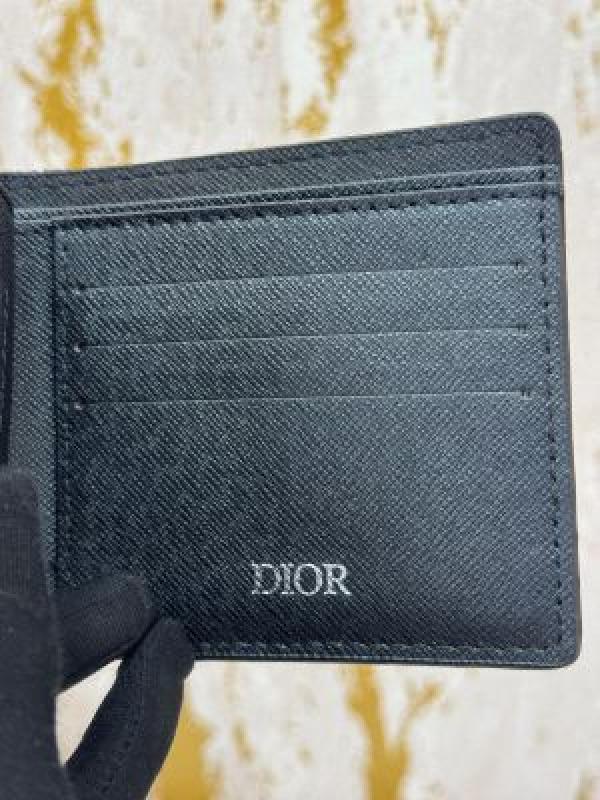 CRISTAIN DIO_R PREMIUM BELT & WALLET COMBO WITH OG MAGNATIC BOX DUST BAG CAARY BAG D65