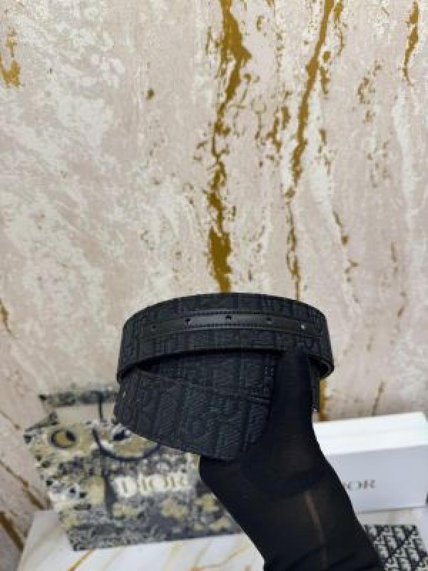 Christian_Dior_Oblique_Belt_Set_with_Buckle_And_Wallet_with_Box_And_Dust_Bag_Including_Carry_Bag_(D65-2)