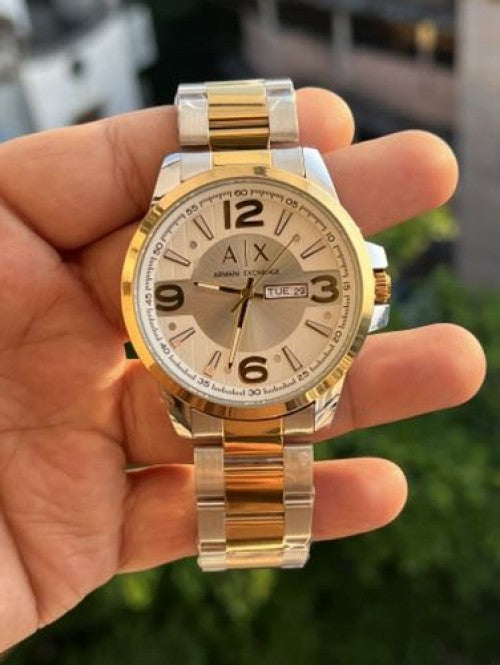 ARMA EXCHANGE SWIFT MOVEMENT DUAL TONE WHITE DIAL
