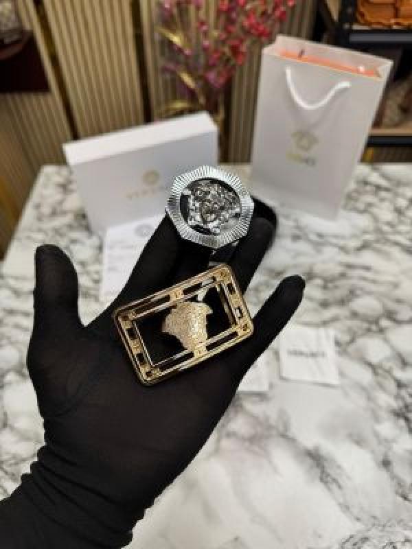 VERSACE BELT COMBO PREMIUM QUALITY WITH OG BOX AND CARRY BAG (VE-5)