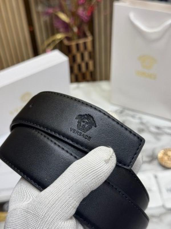 VERSACE BELT COMBO PREMIUM QUALITY WITH OG BOX DUST BAG CARRY BAG VE NO 6