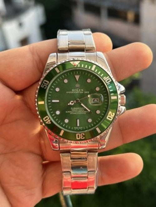 ROLE_X SUBMARINER SILVER GREEN