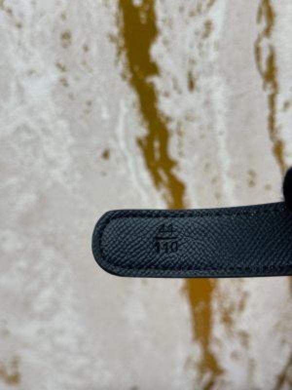 HERME_S PREMIUM BELT WITH OG BOX DUST BAG ORANGE H49