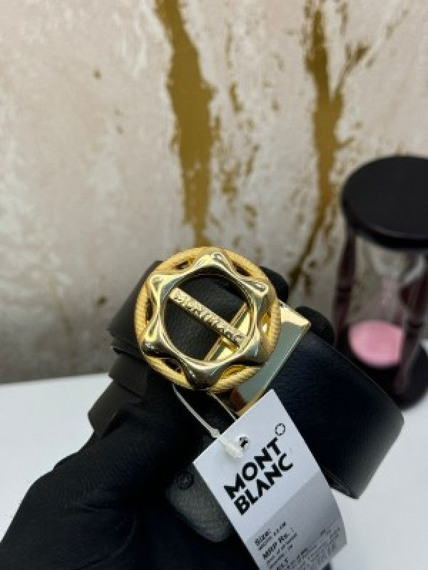 MONT BLANC PREMIUM QUALITY BELT WITH BOX M28