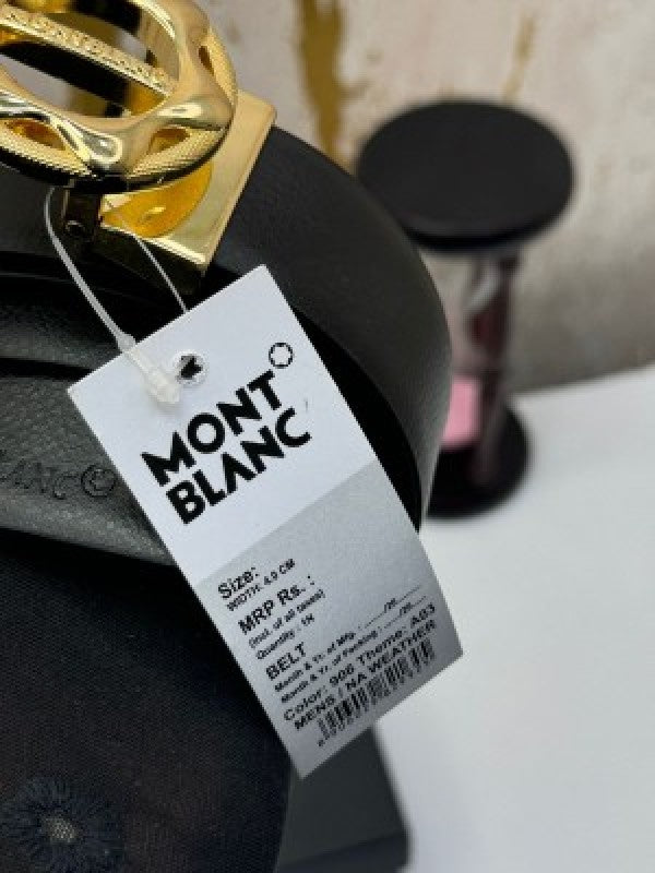 MONT BLANC PREMIUM QUALITY BELT WITH BOX M28