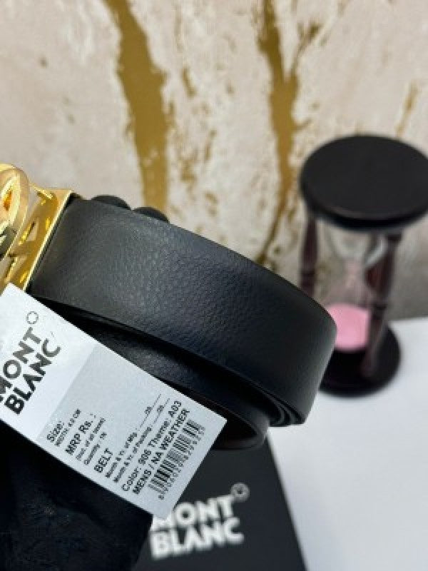 MONT BLANC PREMIUM QUALITY BELT WITH BOX M28