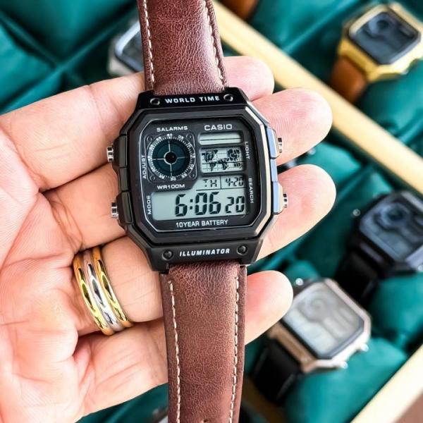 Casio AE-1200 Illuminator - J1231 World Time