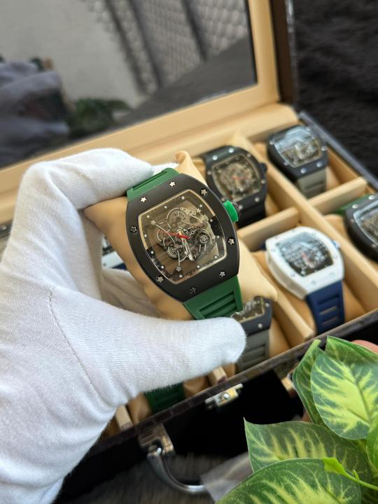 Richard Mille RM055 Bubba Watson Premium back open Green black W186