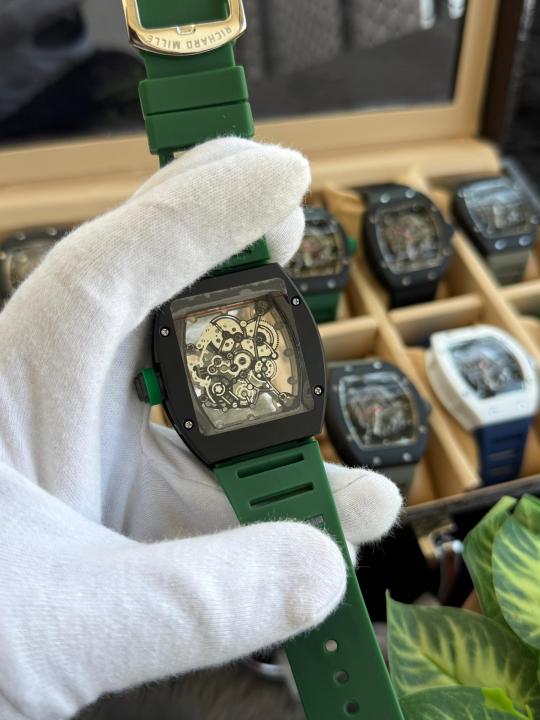 Richard Mille RM055 Bubba Watson Premium back open Green black W186