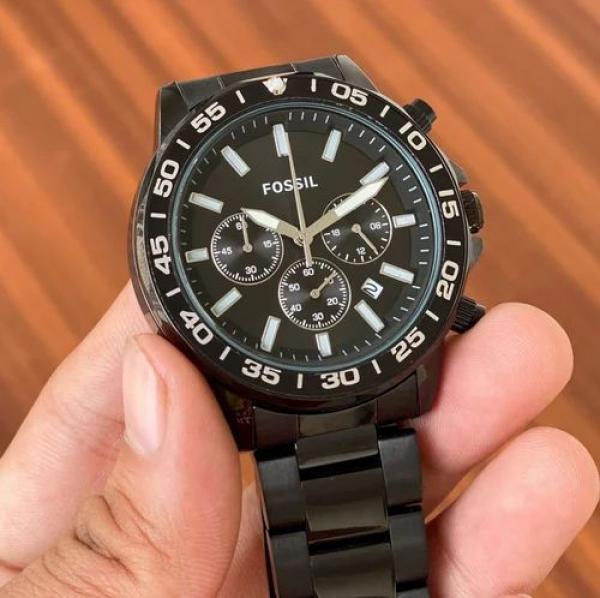 Fossi_l Bannon Full Black All Chronograph Working W114