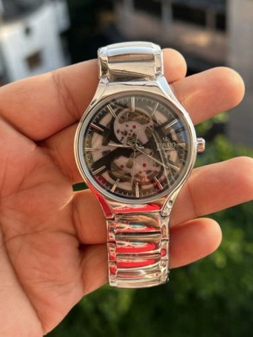 RAD ROUND AUTOMATIC SILVER BLACK