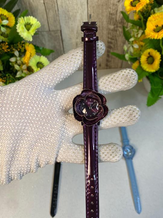 DIO_R LADIES LEATHER BELT WATCH