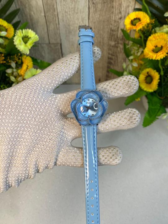 DIO_R LADIES LEATHER BELT WATCH