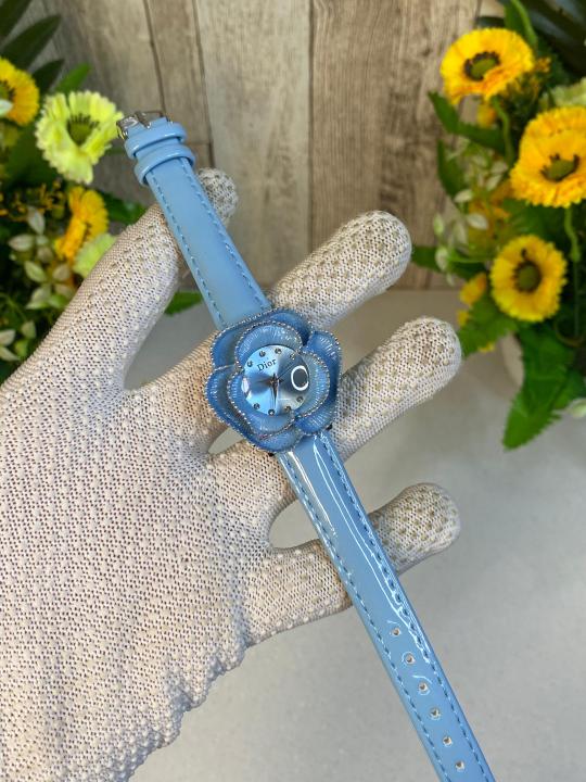 DIO_R LADIES LEATHER BELT WATCH