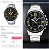 Edifice Casio EX346 Coffee Brown Japan Machine