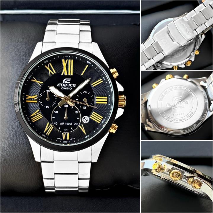 Edifice Casio EX346 Coffee Brown Japan Machine